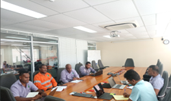 Meeting with Solomon Power Team